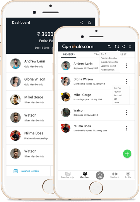 mobile screen